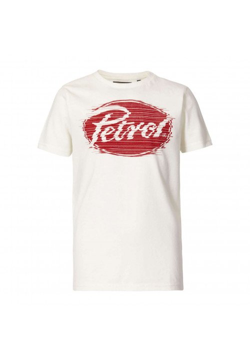 Petrol Short sleeve t-shirt White