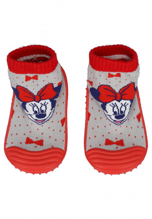 Disney Calzini Jacquard Con Suola In Gomma Antiscivolo Grigio