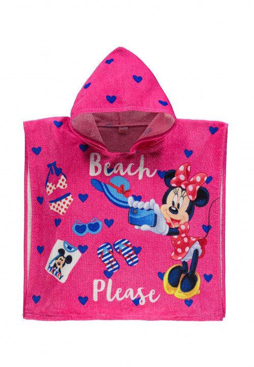 Disney Baby towels and bathrobes Pink