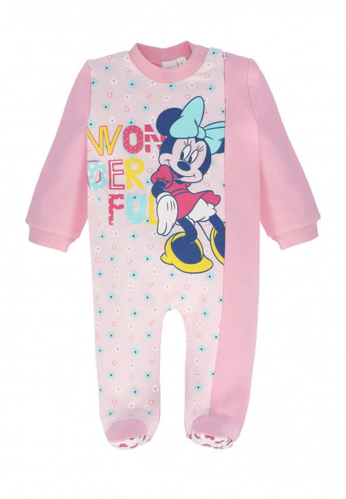 Disney Pigiamone Stampato Rosa