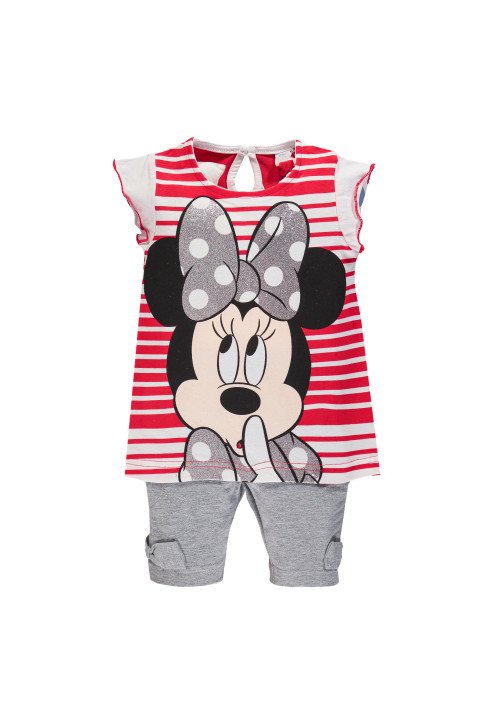 Disney Cotton jersey outfits Red