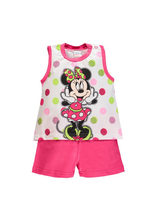 Disney Cotton jersey outfits Pink